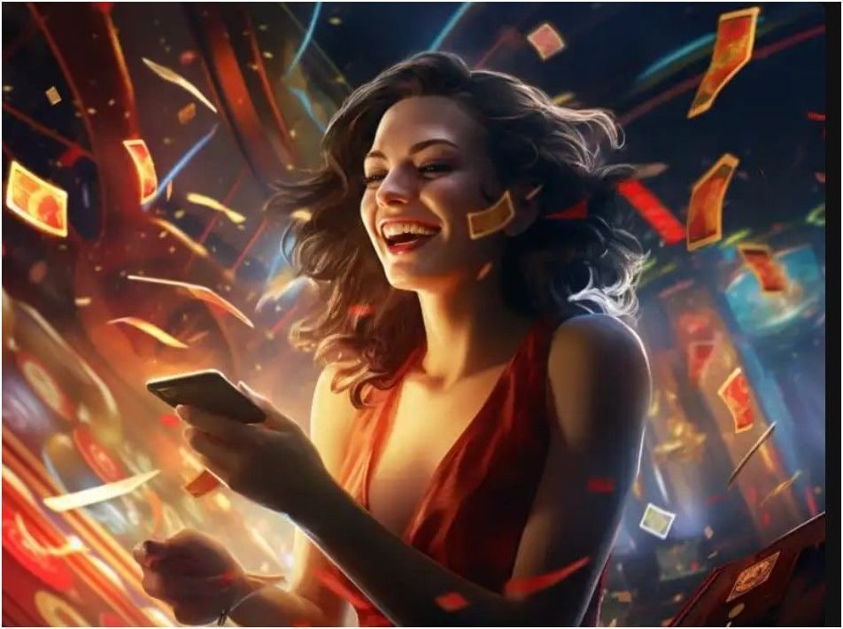 Kartu harimau terbaca jelas pada mobile